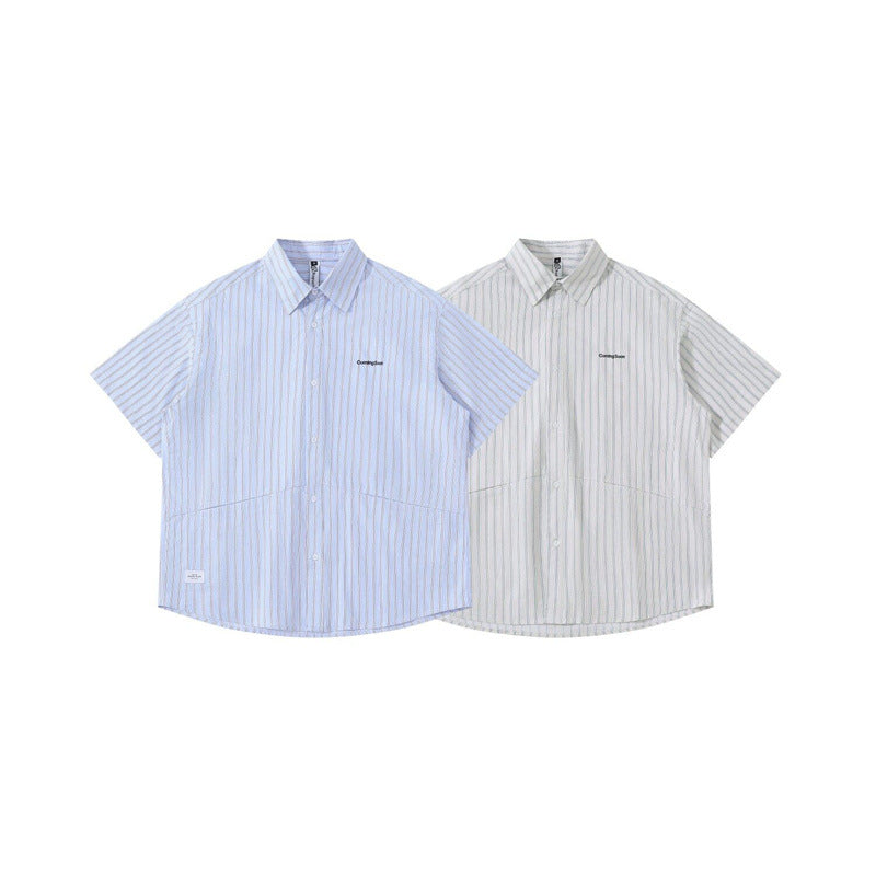 Striped short sleeve